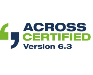 Across Certified Version 6.3